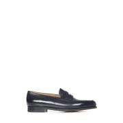 Zwarte Loafer Schoenen Elegante Stijl John Lobb , Black , Heren