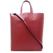 Pre-owned Leather handbags Celine Vintage , Red , Dames