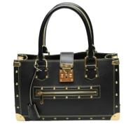 Pre-owned Leather louis-vuitton-bags Louis Vuitton Vintage , Black , D...