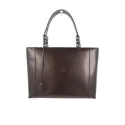 Pre-owned Leather dior-bags Dior Vintage , Brown , Dames