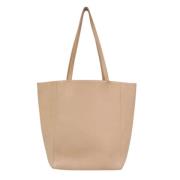 Pre-owned Leather celine-bags Celine Vintage , Beige , Dames