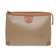 Pre-owned Canvas celine-bags Celine Vintage , Beige , Dames