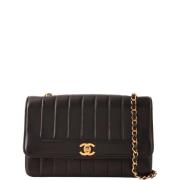 Pre-owned Fabric chanel-bags Chanel Vintage , Black , Dames