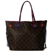 Pre-owned Canvas louis-vuitton-bags Louis Vuitton Vintage , Brown , Da...