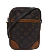 Pre-owned Canvas louis-vuitton-bags Louis Vuitton Vintage , Brown , Da...