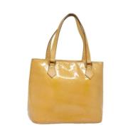 Pre-owned Leather louis-vuitton-bags Louis Vuitton Vintage , Yellow , ...