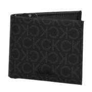 Heren Portemonnee Must Mono Bifold met Munt Calvin Klein , Black , Her...