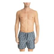 Abstract Multicolor Zwemshorts Emporio Armani , Multicolor , Heren