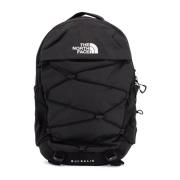 Ripstop Nylon Borealis Rugzak met Logo The North Face , Gray , Heren