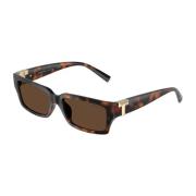 Bruin Havana Zonnebril Tf4226U Stijl Tiffany , Brown , Dames