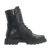 Stijlvolle Veterschoenen Tamaris , Black , Dames