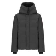 Grijze Donsjas met Capuchon Canada Goose , Gray , Heren