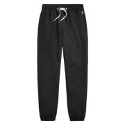 Klassieke Fleece Sportbroek met Zakken Polo Ralph Lauren , Black , Dam...