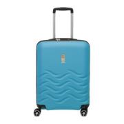 Stijlvol Unisex Bagage en Trolley Shine Roncato , Blue , Unisex