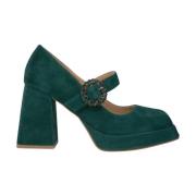 Gespte hak schoen Alma EN Pena , Green , Dames