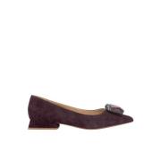 Ballerina plat met detail Alma EN Pena , Purple , Dames