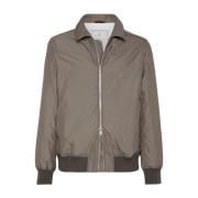 Militaire jassen voor heren Brunello Cucinelli , Green , Heren