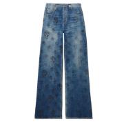 Stijlvolle Denim Jeans Alexander McQueen , Blue , Heren