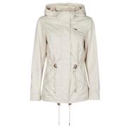 Witte Parka Jas voor Vrouwen Only , White , Dames