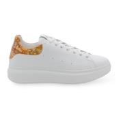 Witte Leren Sneakers Geo Classic Alviero Martini 1a Classe , White , H...