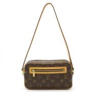 Pre-owned Canvas louis-vuitton-bags Louis Vuitton Vintage , Brown , Da...