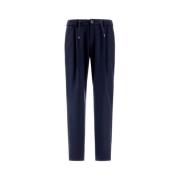 Trekkoord Broek Herno , Blue , Heren