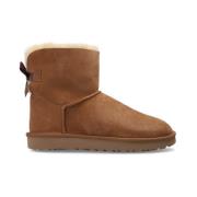 Suède Snowboots `W Mini Bailey Bow II` UGG , Brown , Dames