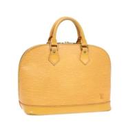 Pre-owned Leather louis-vuitton-bags Louis Vuitton Vintage , Yellow , ...