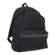 Pre-owned Canvas backpacks Yves Saint Laurent Vintage , Black , Dames