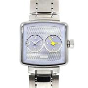 Pre-owned Stainless Steel watches Louis Vuitton Vintage , Gray , Dames