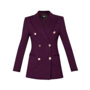 Elegante Blazer voor Vrouwen Liu Jo , Purple , Dames