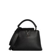 Pre-owned Leather louis-vuitton-bags Louis Vuitton Vintage , Black , D...