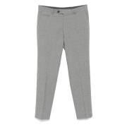 Gemengde wollen broek met zijzakken Hugo Boss , Gray , Heren