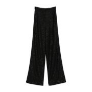 Zwarte Pianoforte Broek Max Mara , Black , Dames