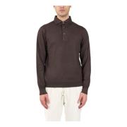 Polo geverfd in hoofd Tagliatore , Brown , Heren