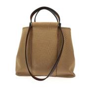 Pre-owned Leather handbags Hermès Vintage , Brown , Dames