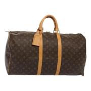 Pre-owned Canvas louis-vuitton-bags Louis Vuitton Vintage , Brown , Da...