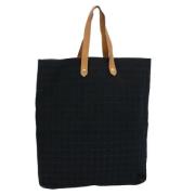 Pre-owned Canvas handbags Hermès Vintage , Black , Dames