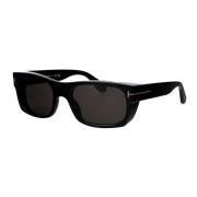 Stijlvolle zonnebril Ft1181 voor mannen Tom Ford , Black , Heren