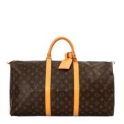 Pre-owned Canvas louis-vuitton-bags Louis Vuitton Vintage , Brown , Da...