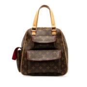 Pre-owned Canvas louis-vuitton-bags Louis Vuitton Vintage , Brown , Da...