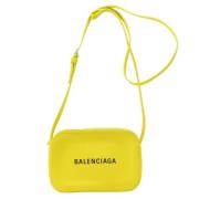 Pre-owned Leather balenciaga-bags Balenciaga Vintage , Yellow , Dames