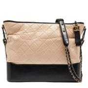 Pre-owned Leather chanel-bags Chanel Vintage , Pink , Dames