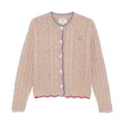 Beige Sweater Collectie Saint Barth , Beige , Dames