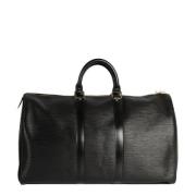 Pre-owned Leather louis-vuitton-bags Louis Vuitton Vintage , Black , D...