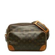 Pre-owned Canvas louis-vuitton-bags Louis Vuitton Vintage , Brown , Da...