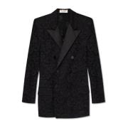 Lace Blazer Saint Laurent , Black , Dames