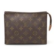 Pre-owned Canvas louis-vuitton-bags Louis Vuitton Vintage , Brown , Da...