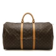 Pre-owned Canvas louis-vuitton-bags Louis Vuitton Vintage , Brown , Da...