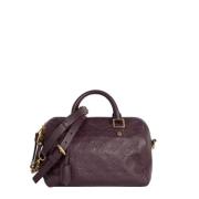 Pre-owned Leather louis-vuitton-bags Louis Vuitton Vintage , Purple , ...